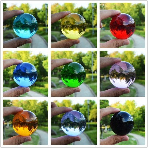 Sfera cristallo trasparente - di,