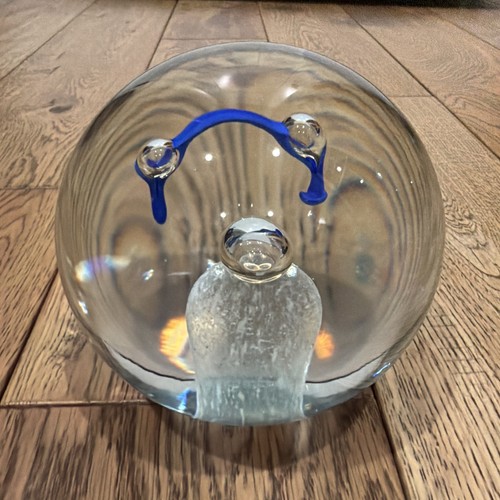 Fermacarte sfera vetro