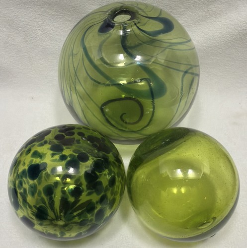 Set sfere vetro verde - 3,