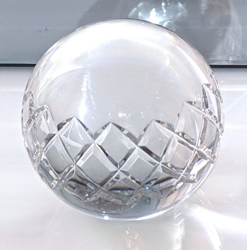 Sfera fermacarte vetro