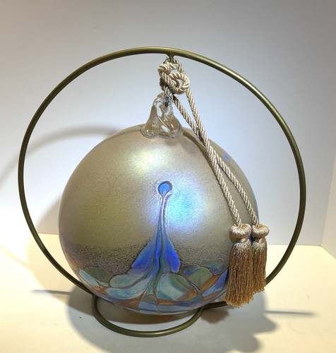 Large studio art glass sphere - large,