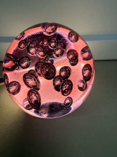Fermacarte sfera sfera vetro