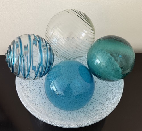 Grande sfera vetro soffiato - vetro,