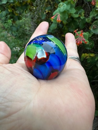 Fermacarte sfera vetro - fermacarte,