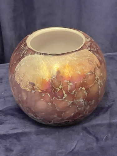 Vaso rotondo con sfera - , in
