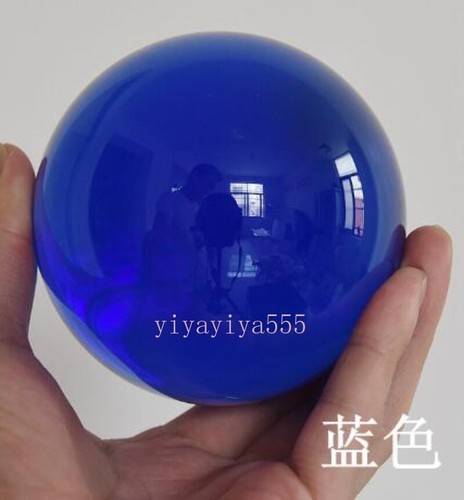Sfera cristallo vetro blu - vetro,