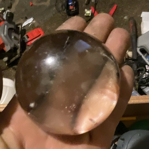 Fermacarte sfera vetro - sfera,